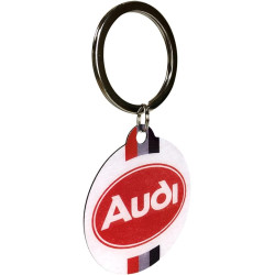 KEY CHAIN ROUND AUDI - LOGO