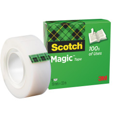 SCOTCH MAGIC TAPE 19MM x 33M