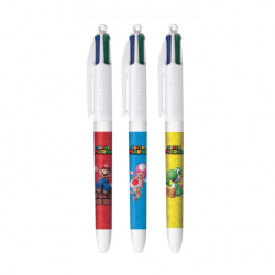 BIC 4 COULEURS SUPER MARIO