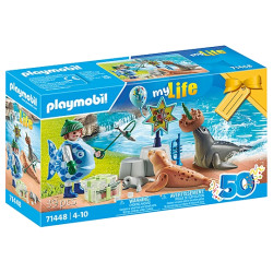 PLAYMOBIL ANIMATRICE OTARIE...