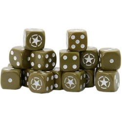 Allied Star D6 Dice (16)