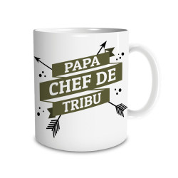 "MUG ""PAPA CHEF DE TRIBU"""