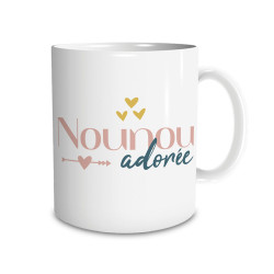 "MUG ""NOUNOU ADOREE"""