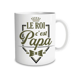 "MUG ""LE ROI C EST PAPA"""