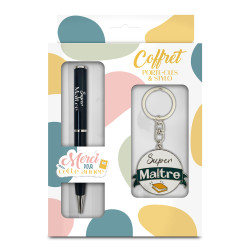 "COFFRET STYLO+PTE CLE...