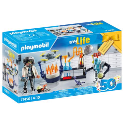 PLAYMOBIL CHERCHEUR AVEC...