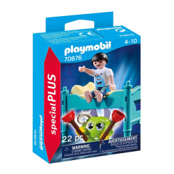 PLAYMOBIL ENFANT AVEC PETIT...