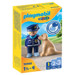 PLAYMOBIL 1.2.3 POLICIER...