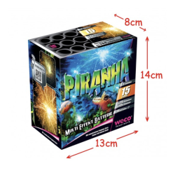 Piranha, batterie 15 cps