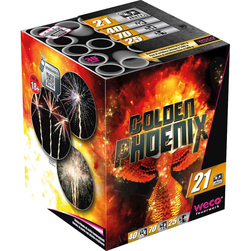 Golden Phoenix, batterie 21 cps