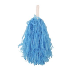 Pom Pom w/sticks bleu