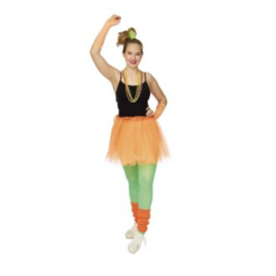 Set Neon Tutu Orange