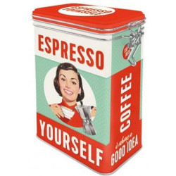 Clip Top Box Espresso